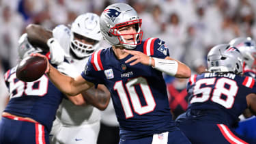 Patriots-Quarterback Drake Maye