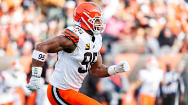 Myles Garrett von den Cleveland Browns