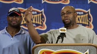 Mit seiner berühmten "Keep Pounding"-Rede schuf Sam Mills den bis heute wichtigsten Leitspruch der Carolina Panthers