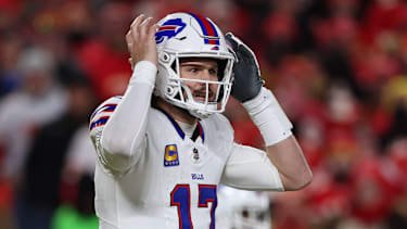 Bills-Quarterback Josh Allen blickt trotz des großen Umbruchs in Buffalo optimistisch auf die NFL-Saison 2026.