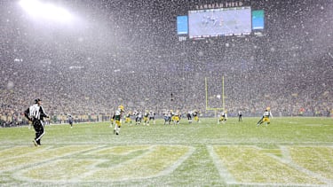 NFL-Playoff Spiel der Green Bay Packers im Lambeau Field in Green Bay.