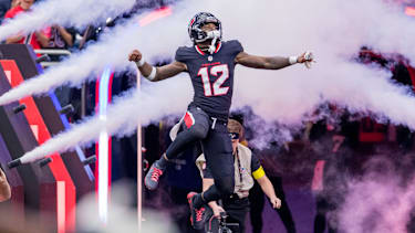 Nico Collins von den Houston Texans vor dem NFL-Playoff-Duell gegen die Los Angeles Chargers.