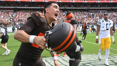 Cleveland Browns jubeln