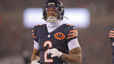 DJ Moore im Einsatz: Der Wide Receiver soll Quarterback Josh Allen und die Buffalo Bills im Kampf um den Super Bowl verstärken.