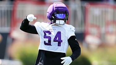 Jamal Adams beim Training der Minnesota Vikings.