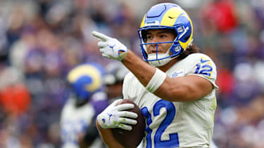 Im Fokus der Diskussion: Rams-Receiver Puka Nacua sorgt aktuell nicht nur sportlich für Schlagzeilen.