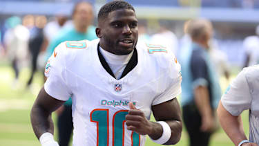 Tyreek Hill im Miami-Dolphins-Trikot