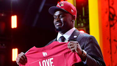 Jeremiyah Love wurde an der dritten Stelle im NFL Draft gewählt