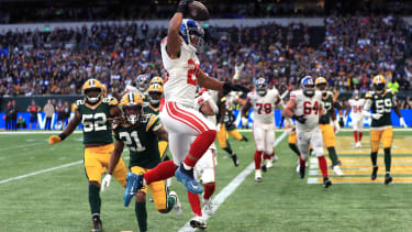 Saquon Barkley ist Running Back bei den New York Giants.