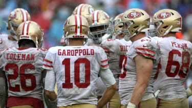 Jimmy Garoppolo und die San Francisco 49ers