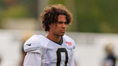 New-Orleans-Saints-Rookie Jordyn Tyson fällt mit einer Oberschenkelverletzung aus und verpasst den Preseason-Auftakt gegen die Jacksonville Jaguars