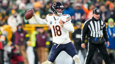 Chicago Bears quarterback Caleb Williams