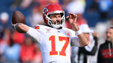 Kansas City Chiefs quarterback Gardner Minshew