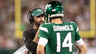 Adam Gase und Sam Darnold