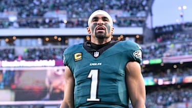 Jalen Hurts von den Philadelphia Eagles