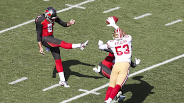 Mark Nzeocha in einem NFL-Spiel für die 49ers