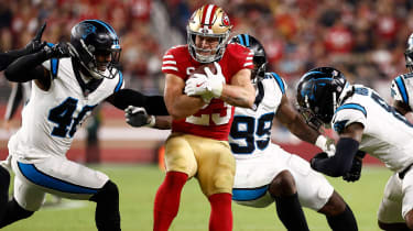 Christian McCaffrey dominierte sein Ex-Team mit 142 Scrimmage Yards.