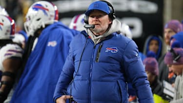 Buffallo Bills Ex Head Coach Sean McDermott beim Spiel gegen die Pittsburgh Steelers.