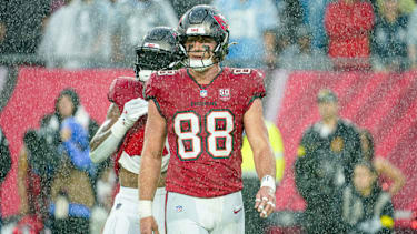 Cade Otton von den Tampa Bay Buccaneers