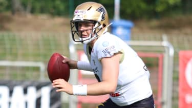 Quarterback 03 Niklas Gorny (Paderborn Dolphins)