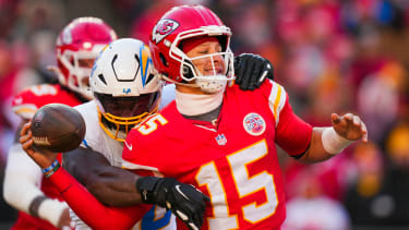 Kansas City Chiefs quarterback Patrick Mahomes