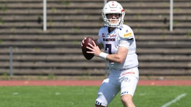 Braunschweigs Quarterback Ryon Thomas soll die Lions im entscheidenden GFL-Spiel gegen die Berlin Rebels zum Klassenerhalt führen