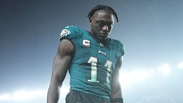 A.J. Brown im Trikot der Philadelphia Eagles.