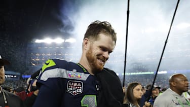 NFL-Quarterback Sam Darnold von den Seattle Seahawks