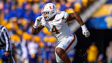 Rueben Bain Jr. aus Miami (FL) war 2025 einer der auffälligsten Pass Rusher im College Football und gehört zu den Top-EDGE-Prospects im 2026 Draft.