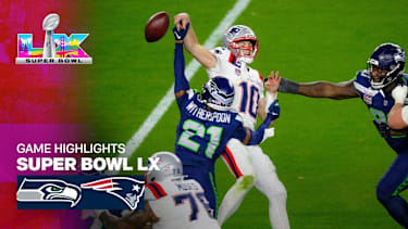 NFL, American Football Herren, USA 2026: Super Bowl LX Seahawks Vs Patriots Feb 08 February 08, 2026 Seattle Seahawks cornerback Devon Witherspoon (21) forces a fumble against New England Patriots quarterback Drake Maye (10) during Super Bowl LX between the Seattle Seahawks and the New England Patriots at Levi s Stadium in Santa Clara, California. Mandatory Photo Credit : Charles Baus CSM (Credit Image: Â Charles Baus Cal Media) Santa Clara Ca United States of America EDITORIAL USE ONLY Copyright: xx ZUMA-20260208_faf_c04_199.jpg CharlesxBaus csmphotothree472787