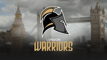 Das Logo des neuen Teams der American Football League Europe London Warriors.