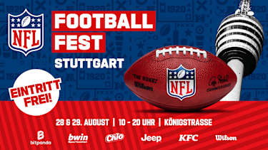 NFL Football Fest in Stuttgart: Munich-Game-Tickets zu gewinnen