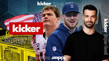 40-Yard-Dash und Field Goals: Der kicker testet die Super-Bowl-Experience