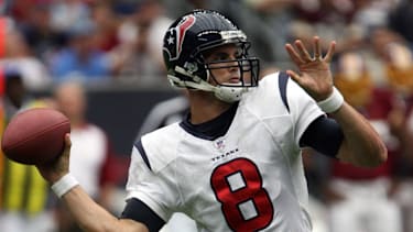 David Carr 2006/2007 bei einem Spiel der Texans