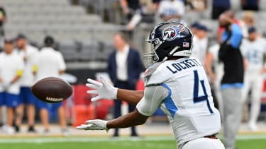 Tennessee Titans wide receiver Tyler Lockett (4)