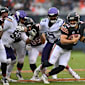 Sorge um Williams bei Regenschlacht in Chicago: Vikings schlagen Bears
