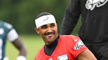 Jalen Hurts von den Philadelphia Eagles