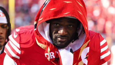 Oct 6, 2024; Santa Clara, California, USA; San Francisco 49ers wide receiver Brandon Aiyuk (11) after the game against the Arizona Cardinals at Levi's Stadium. Mandatory Credit: Kelley L Cox-Imagn Images