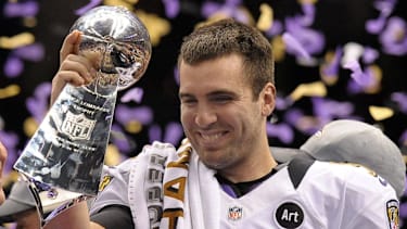 Joe Flacco spricht in der Netflix-Dokumentation "Quarterback" über seinen Super-Bowl-Ring und seine MVP-Trophäe, die für ihn heute nur noch eine untergeordnete Rolle spielen