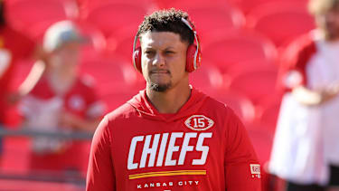 Patrick Mahomes in einem NFL-Spiel