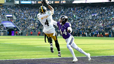 D.K Metcalf von den Pittsburgh Steelers