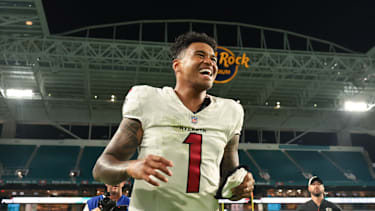 Tua Tagovailoa in einem NFL-Spiel für die Atlanta Falcons