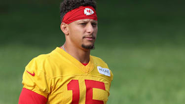 Patrick Mahomes von den Kansas City Chiefs
