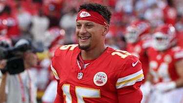 Patrick Mahomes von den Kansas City Chiefs