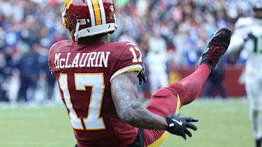 Terry McLaurin in einem NFL-Spiel für die Washington Commanders