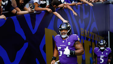 Jovaughn Gwyn von den Baltimore Ravens