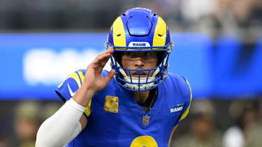 Los Angeles Rams quarterback Matthew Stafford (9)