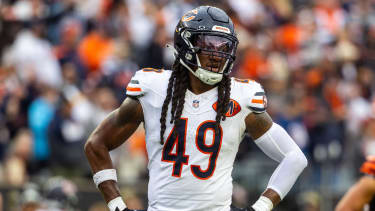 NFL, American Football Herren, USA 2025: Bears Vs Bengals NOV 02 November 02, 2025: Chicago Bears linebacker Tremaine Edmunds (49) during NFL game action against the Cincinnati Bengals at Paycor Stadium in Cincinnati, Ohio. John Mersits CSM (Credit Image: Â John Mersits Cal Media) Cincinnati Ohio United States of America EDITORIAL USE ONLY Copyright: xx ZUMA-20251102_zma_c04_365.jpg JohnxMersitsx csmphotothree438176