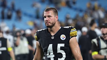 Linebacker Julius Welschof beim Preseason Spiel im Sommer 2025.