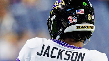 NFL, American Football Herren, USA 2026: Ravens Vs Colts SEP 13 Sep 13, 2026; Indianapolis, IN, USA; Baltimore Ravens quarterback Lamar Jackson (8) during NFL game action against the Indianapolis Colts at Lucas Oil Stadium. Mandatory Credit: John Mersits-Cal Media (Credit Image: Â John Mersits Cal Sport Media) EDITORIAL USE ONLY Copyright: xx ZUMA-20260913_zma_c04_653.jpg JohnxMersitsx csmphotothree522052